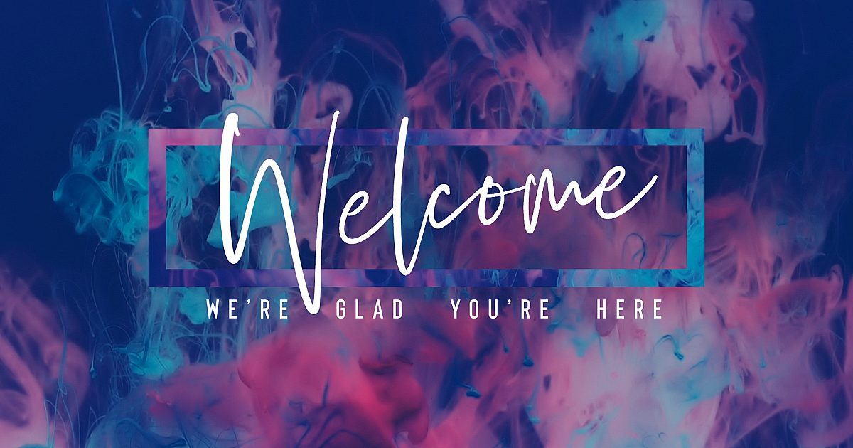 Welcome Motion Loop Acrylic Welcome | Motion Video Background