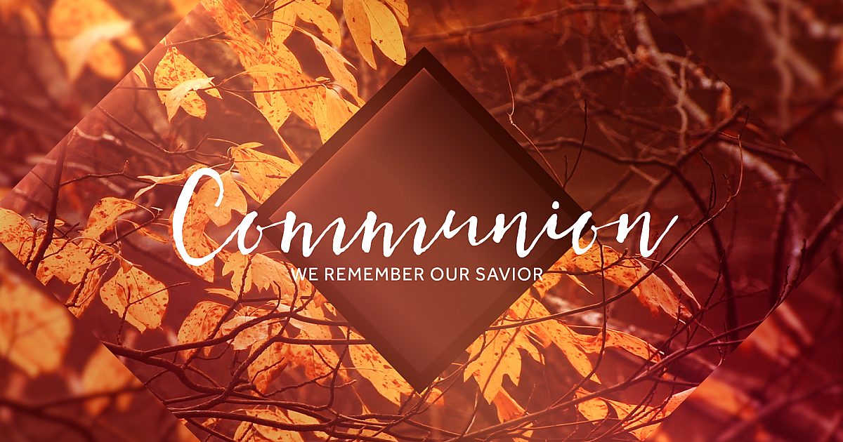 Fall Communion Scene Autumn Oasis Communion | Motion Video Background