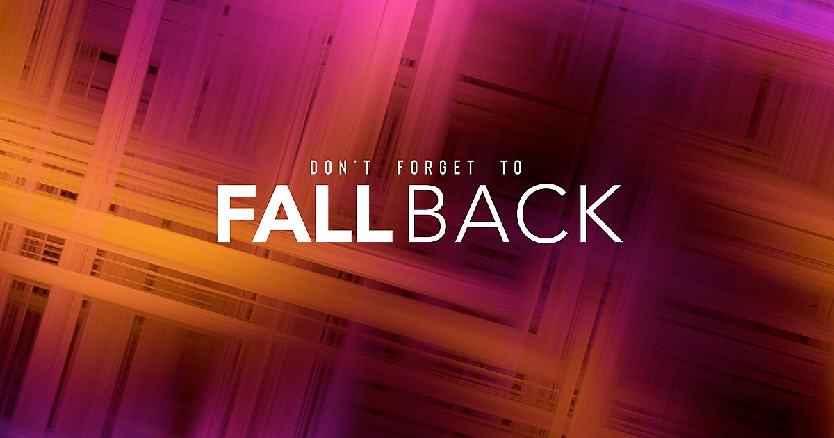 Glowlines Fall Back | Motion Video Background