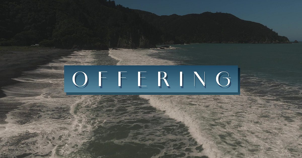 Oceanfront Offering | Motion Video Background