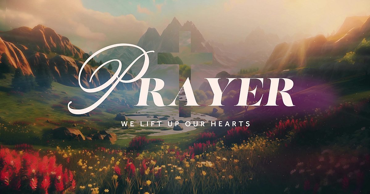 Praying Motion Reflective Cross Prayer | Motion Video Background
