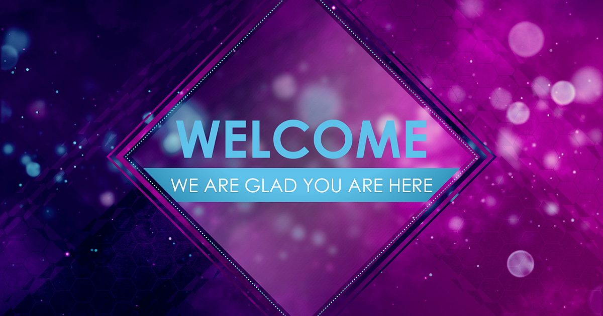 Welcome Motion Loop Technic Welcome Loop | Motion Video Background
