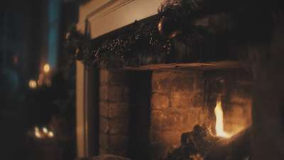 A Nativity Story Fireplace Loop