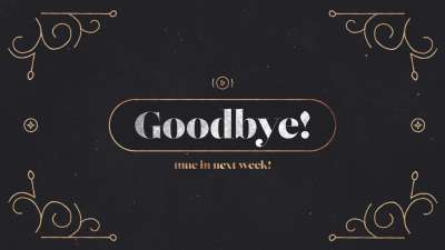 Advent Glitter Exit Stream