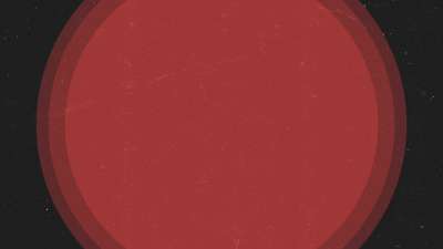 Modern Advent Circles Red