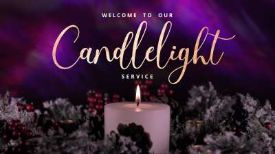 Advent Wreath Candlelight