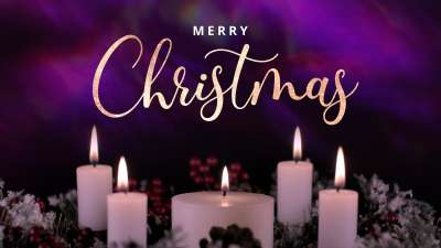 Advent Wreath Merry Christmas