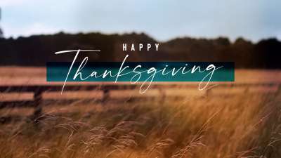 Amber Fields Thanksgiving