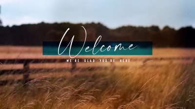 Amber Fields Welcome