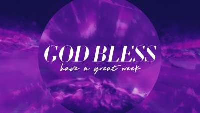 Amethyst Glow God Bless