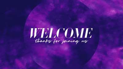 Amethyst Glow Welcome