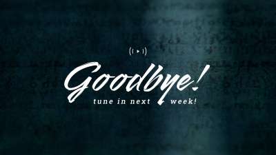 Ancient Words Exit Stream