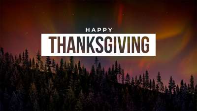 Aurora Glow Thanksgiving