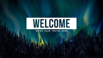 Aurora Glow Welcome