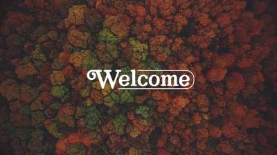 Autumn Colors Welcome