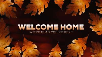Autumn Glow Welcome Home