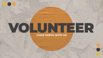 Autumn Tones Volunteer