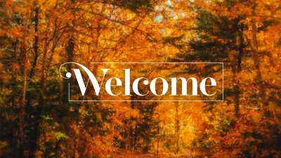 Autumn Vibes Welcome
