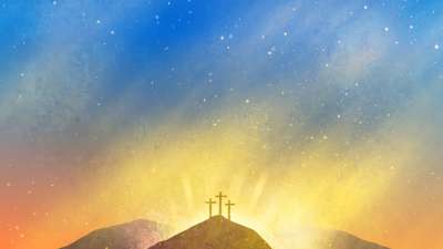 Beautiful Dust Easter Crosses 01