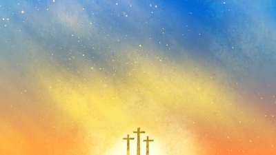 Beautiful Dust Easter Crosses 02