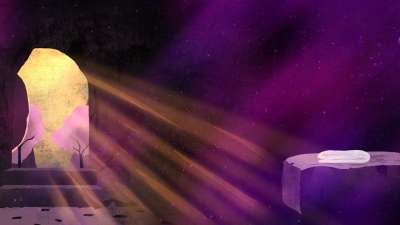 Beautiful Dust Easter Tomb