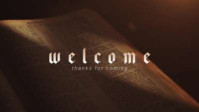 Bible Welcome