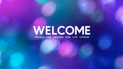 Bokeh Light Stream Welcome