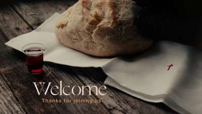 Bread And Cup Welcome