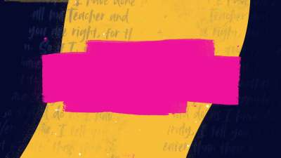 Bright Patches Pink Middle