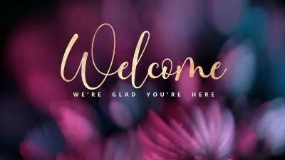 Christmas Ornamental Welcome