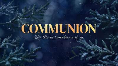 Christmas Wintertide Communion