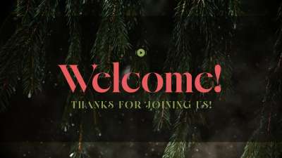 Evergreen Welcome Stream