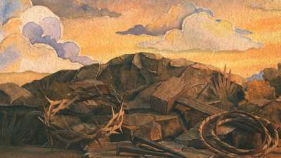 Flannelgraph Easter: Sunrise Good Friday