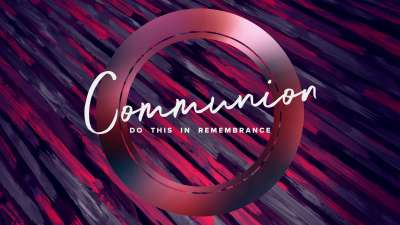 Good Friday Color Brush Communion