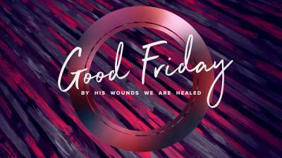 Good Friday Color Brush Title