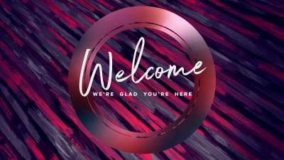 Good Friday Color Brush Welcome