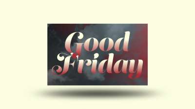 Gradient Clouds Good Friday