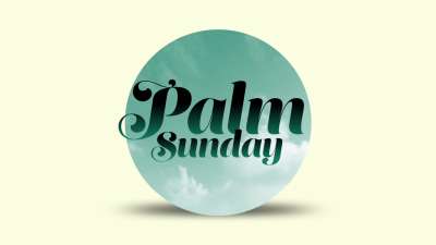 Gradient Clouds Palm Sunday