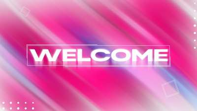 Gradient Swirls Welcome