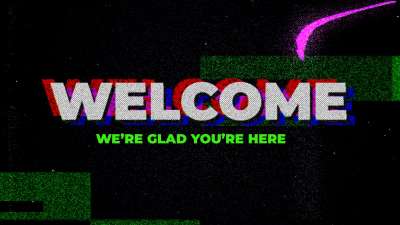 Grunge Glitch Vol 1 Welcome
