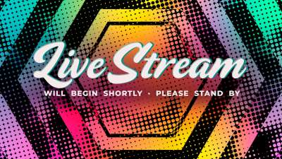 Halftones Gradient Live Stream