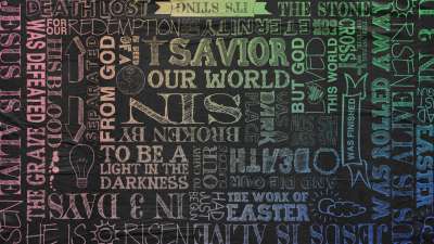 Handwritten Easter Color