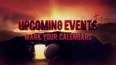 He Is Risen Upcoming Events Loop