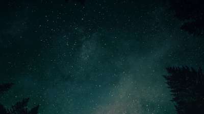 Heavenly Lights River Stars