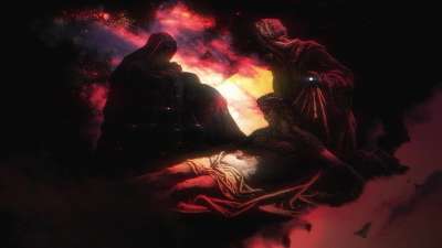 Holy Week Art Burial