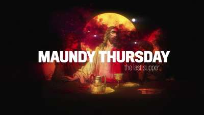 Holy Week Art Maundy Thursday