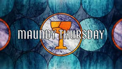 Holy Week Glass Maundy Thursday