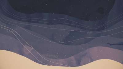 Holy Week Waves Blue