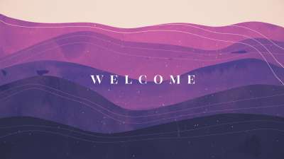 Holy Week Waves Welcome