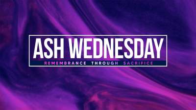 Lent Paint Ash Wednesday